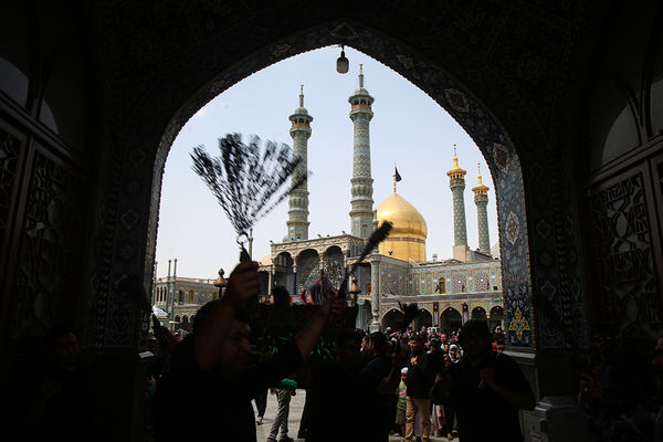 عزاداری اربعین سیدالشهدا(ع) در حرم حضرت معصومه(س)