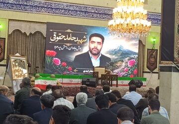 یادواره شهدای مداح کشور و سردار شهید حامد حقوقی، در محله چالکای دماوند