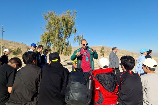 تالاب مهارلو میزبان نسل آینده حافظان زمین