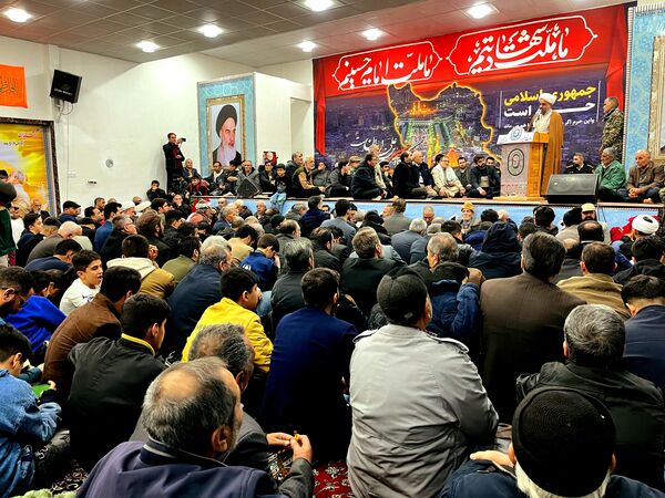 مراسم پنجمین سالگرد شهادت سردار سلیمانی در ناحیه سپاه سملقان