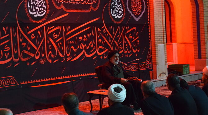 حضور نماینده ولی‌فقیه در استان چهارمحال و بختیاری در گلزار شهدای فارسان