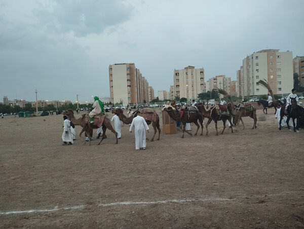 نمایش بازسازی واقعه غدیر در شهر پردیسان