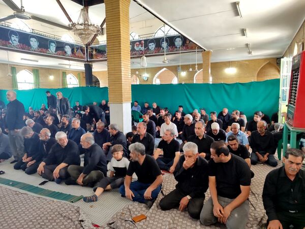 عزاداری مردم روستای جلماجرد در تاسوعای حسینی