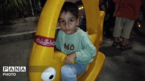 مشق ارادت نونهالان نیشابوری در موکب فرهنگیان