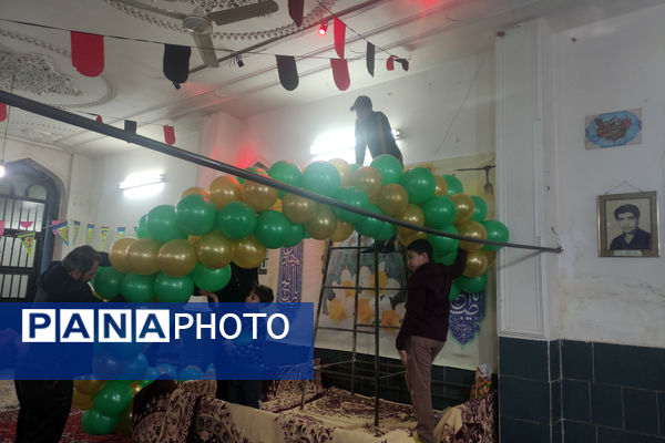 جشن نیمه شعبان در حسینیه شهرک گردخون