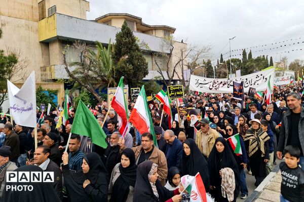 راهپیمایی روز قدس در شیراز