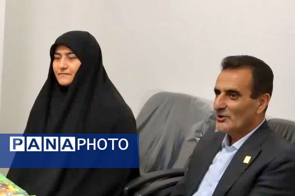 حضور سرپرست دانشگاه فرهنگیان استان گلستان و هیأت همراه در دبستان کوی انجیراب