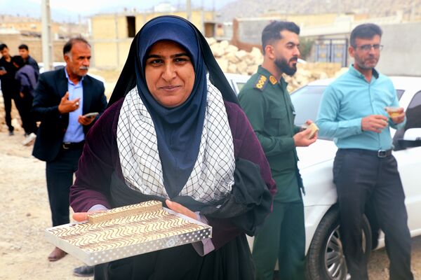 اجتماع همایش «شکوه اقتدار» بسیجیان در لنده