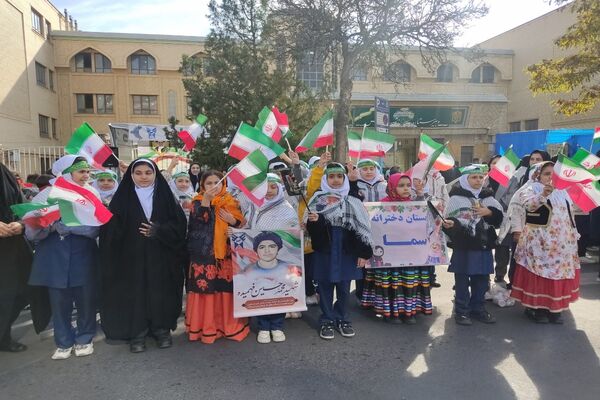 حماسه باشکوه یوم ا... ۱۳ آبان در استان اردبیل 