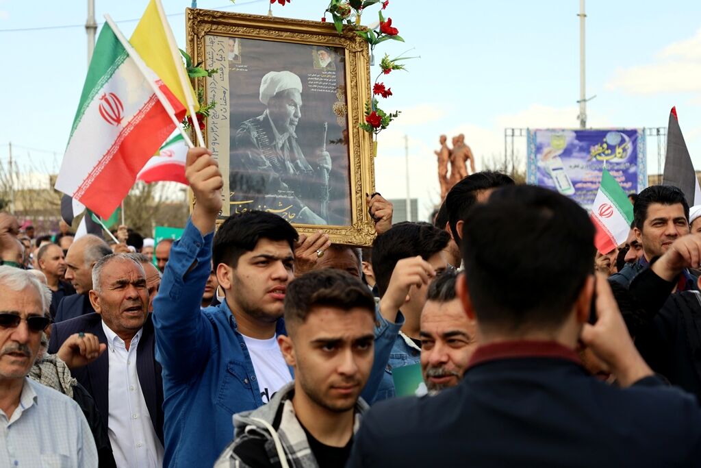 راهپیمایی روز قدس در ارومیه