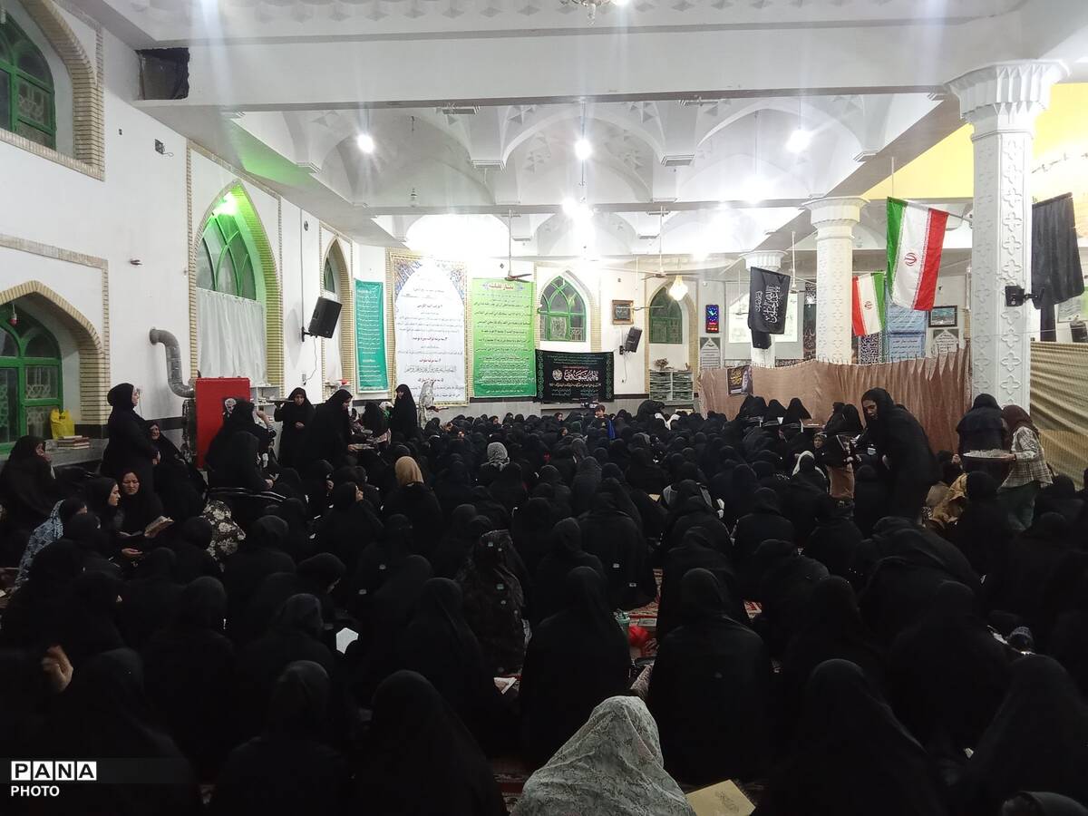 مراسم احیای شب بیست و سوم در مسجد جامع شهر کندر
