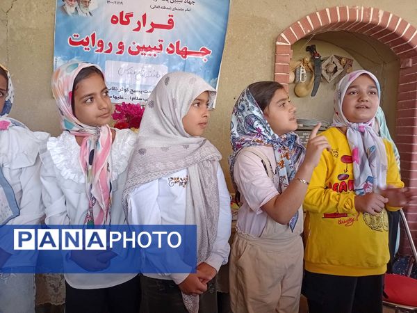 اردوی قرآنی ویژه قرآن آموزان روستای نقاب در کاشمر