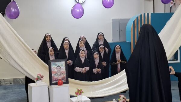 مراسم جشن هیات ریحانه الحرم سازمان دانش‌آموزی قم