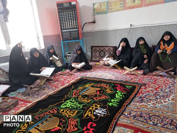 قرائت سوره فتح و اقامه نماز جماعت در مسجد جامع شهربار نیشابور 