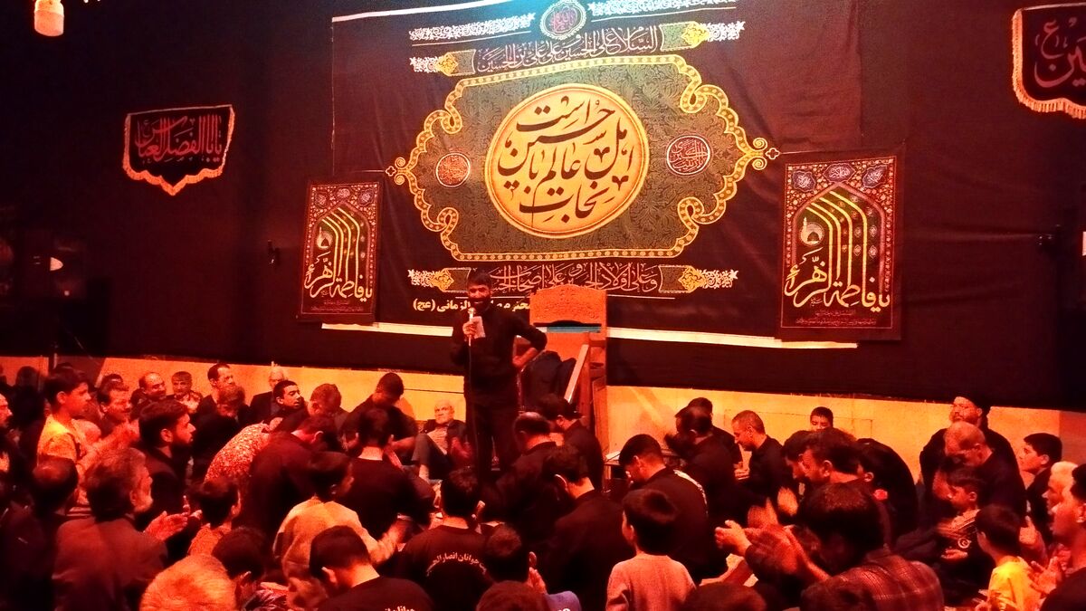 برگزاری مراسم شب شهادت حضرت زهرا س در خلیل آباد 