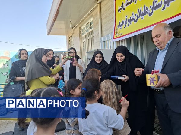 جشن غنچه‌ها برای نوآموزان پیش دبستانی شهرستان هلیلان