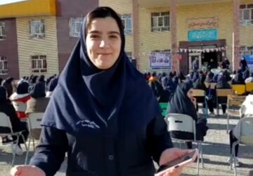 شور مهر در مدرسه زینبیه شهرستان خرمدره