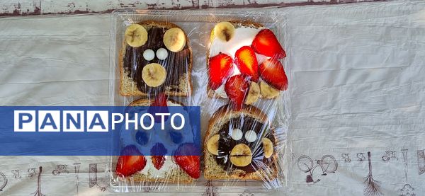 جشنواره صبحانه سالم در هنرستان موفقیان شهرستان نظرآباد