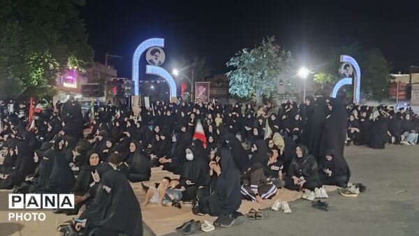  عزاداری پرشور در ایام سوگ حسینی در تویسرکان