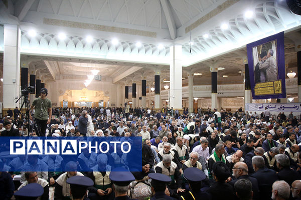 بزرگداشت شهدای خدمت با حضور خادمیاران رضوی در قم