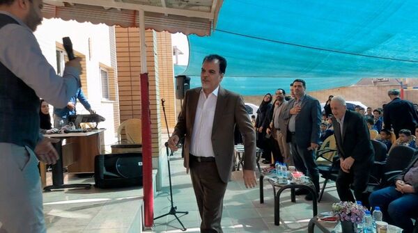 مراسم بازگشایی مدرسه پسرانه ادیب آموزش و پرورش ناحیه ۵ استان اصفهان 