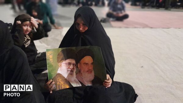 عزاداری امام حسین (ع)در صد و بیست و نهمین شب-۲