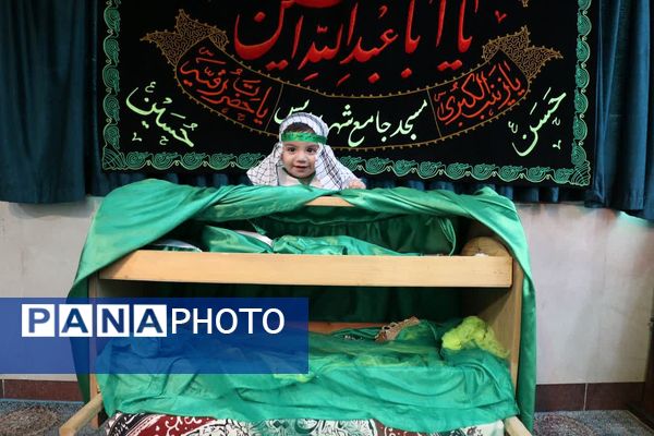 مراسم شیرخوارگان حسینی در منطقه پردیس 