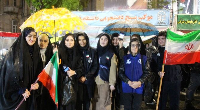 تجمع جان‌فدایان رضوی در تبریز 