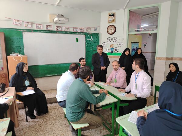 بازدید از فرآیند پایش و ارزیابی پذیرفته‌شدگان استخدامی امور تربیتی و مشاوره