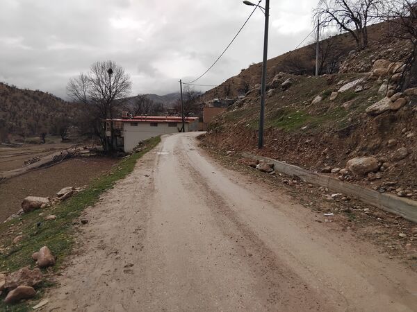 چشم‌انداز میانکوه در باران