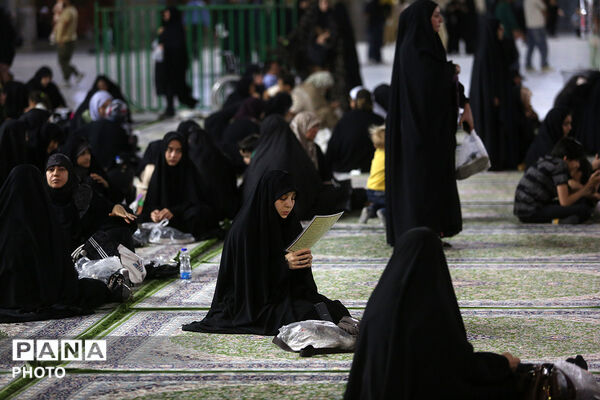 مراسم سالروز شهادت امام جواد(ع) در حرم بانوی کرامت
