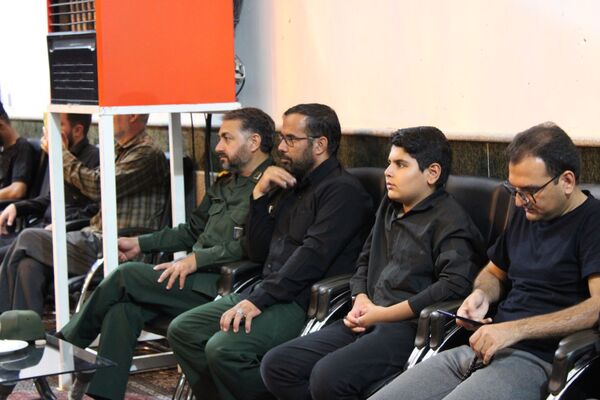مراسم سوگواری شب هشتم محرم در هیئت انصار الحجه نیشابور 