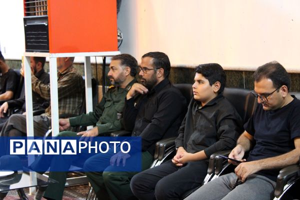 مراسم سوگواری شب هشتم محرم در هیئت انصار الحجه نیشابور 