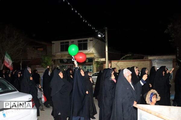 شور انقلابی مردم روستای باقرآباد قم