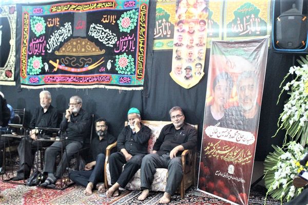 مراسم بزرگداشت چهلم شهید «محمد خاکی» و فرزندش در قم