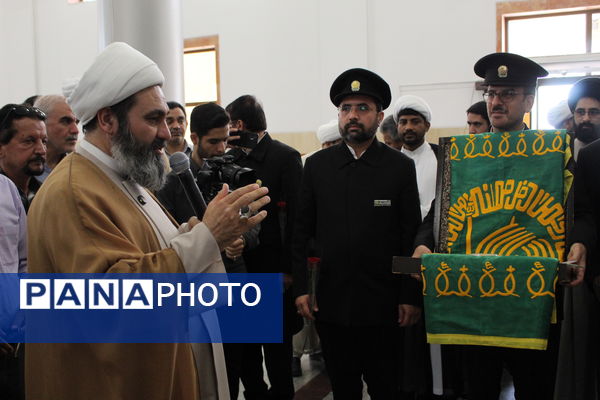 استقبال از خادمین رضوی در یزد