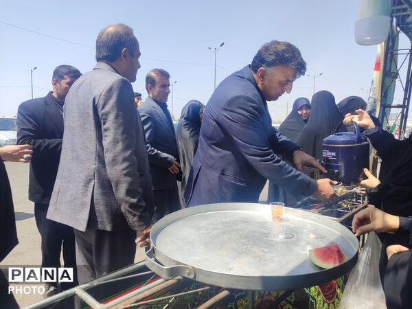 مدارس اسکان و موکب های پذیرایی در پردیس
