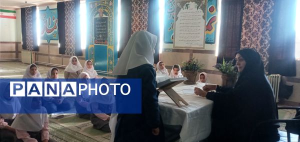 مسابقات حفظ قرآن کریم در دبستان نرگس شهر توحید 
