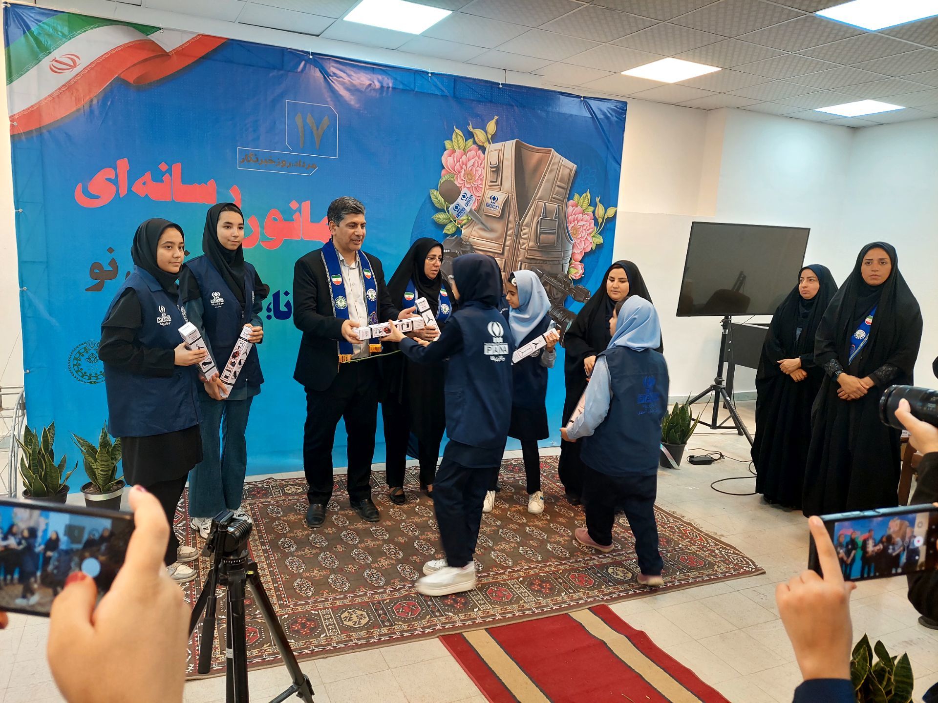 تقدیر از خبرنگاران پانا در دومین روز مانور پانا خراسان رضوی