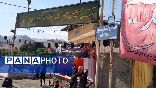 کاروان حسینی کربلای ایران در روستای علوی کاشان