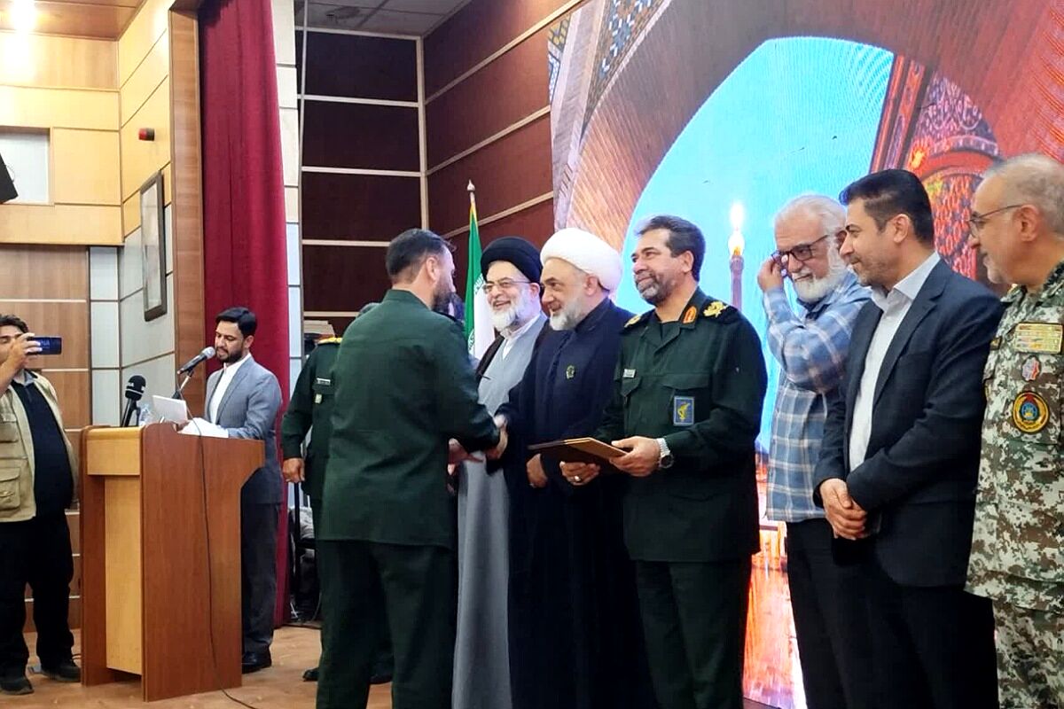 مراسم تکریم و معارفه فرمانده سپاه ناحیه مقاومت بسیج حضرت عبدالعظیم (ع) شهرستان ری