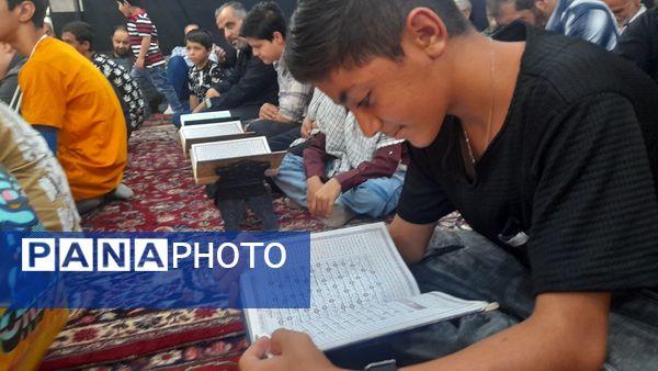 برگزاری مراسم عصری با قرآن در شهرستان تفرش