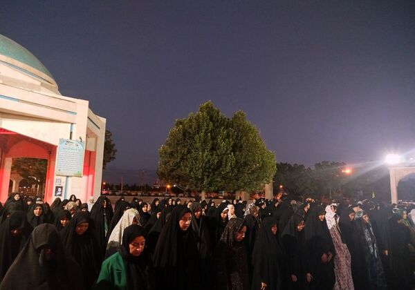  مراسم عزاداری اباعبدالله الحسین(ع) در مسجد شهدای گمنام 