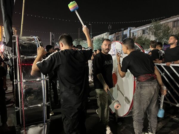 مراسم شب شهادت امام رئوف در مشهد مقدس 