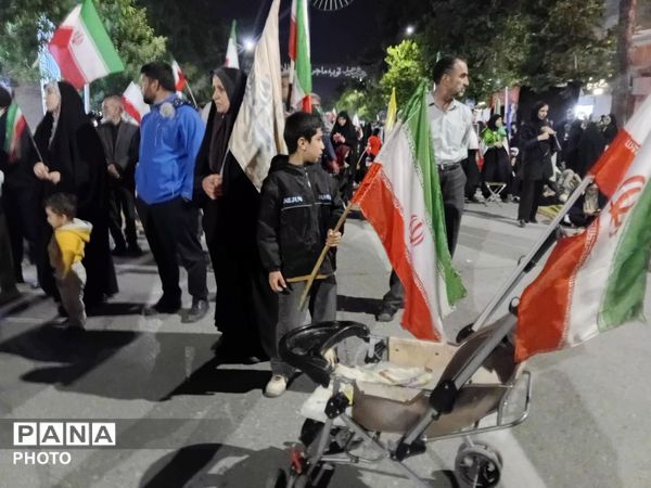 از قلب نیشابور تا وسعت ایران،اجتماع با شکوه مردم جان فدا