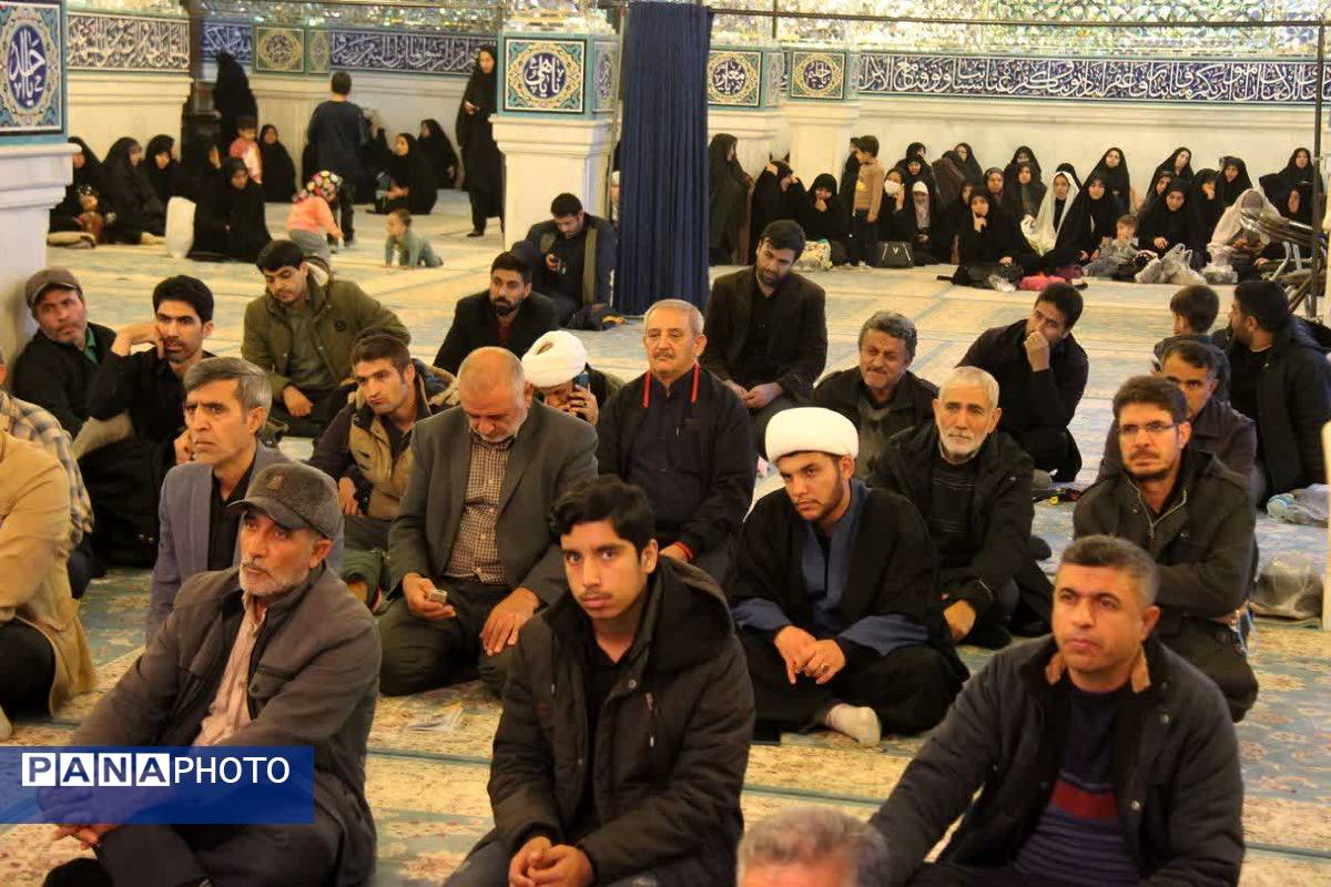 مراسم شب‌های فاطمیه در حرم امامزاده عباس بن موسی (ع) بجنورد 