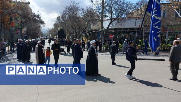 مراسم عزاداری سالروز شهادت حضرت علی (ع) در اهر