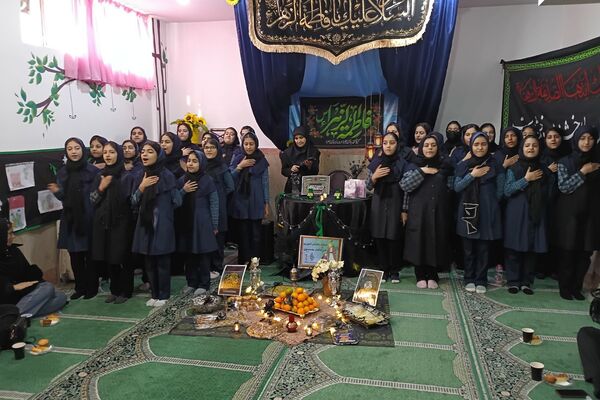 مراسم شهادت حضرت فاطمه (س) در ناحیه دو شهرری 