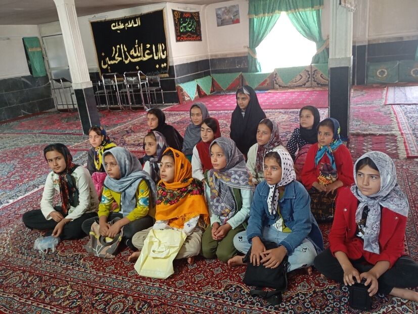 برگزاری کلاس تابستانی قرآن در روستای گزکوه