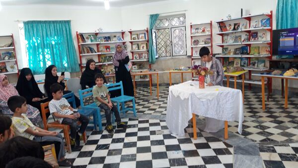 اختتامیه کانون پرورش فکری کودکان و نوجوانان در شهرستان آبدانان 